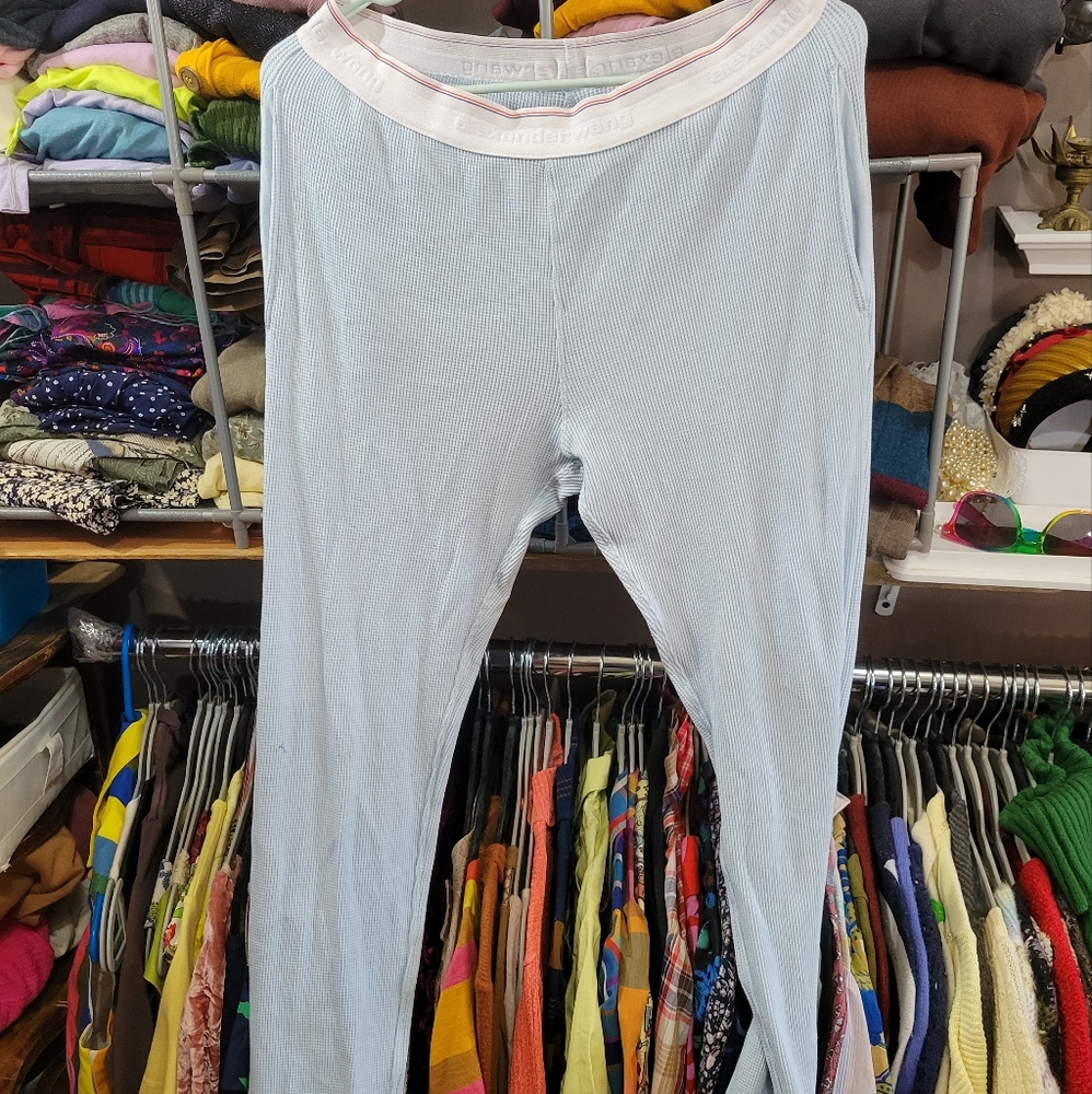 Alexander Wang Bodywear Waffle Thermal Leggings
